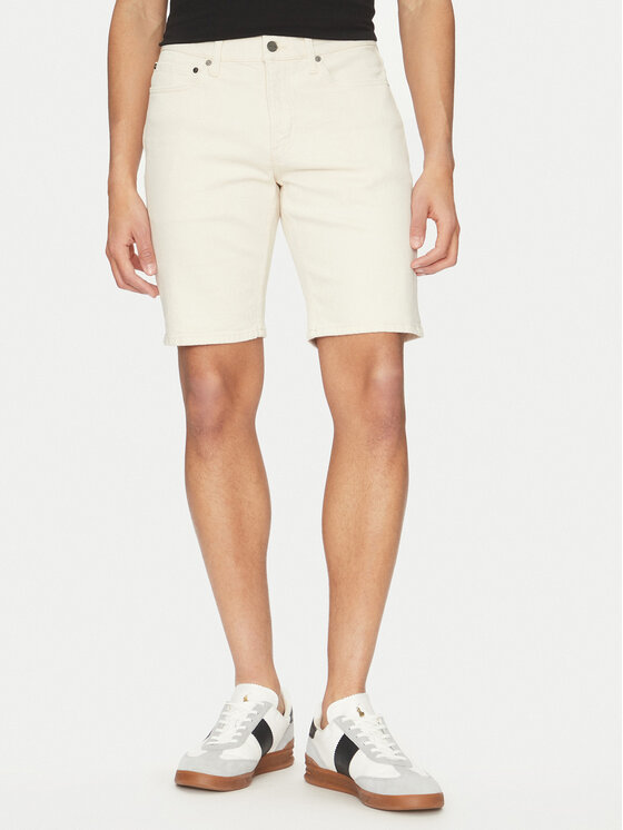 Облегающие джинсовые шорты K10K114078 Calvin Klein, экрю
Облегающие джинсовые шорты K10K114078 Calvin Klein, экрю