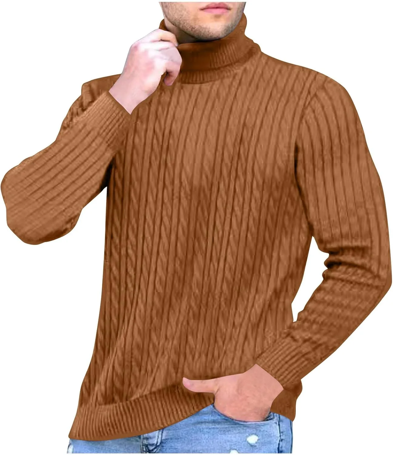 Мужской водолазный свитер RTRDE с фактурной вязкой, мягкий и утепленный, размеры M-3XL
Мужской водолазный свитер RTRDE с фактурной вязкой, мягкий и утепленный, размеры M-3XL