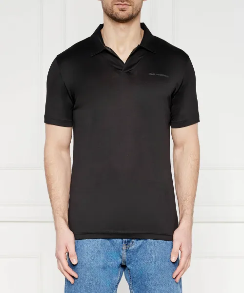 Футболка поло Regular fit Karl Lagerfeld, черный
Футболка поло Regular fit Karl Lagerfeld, черный