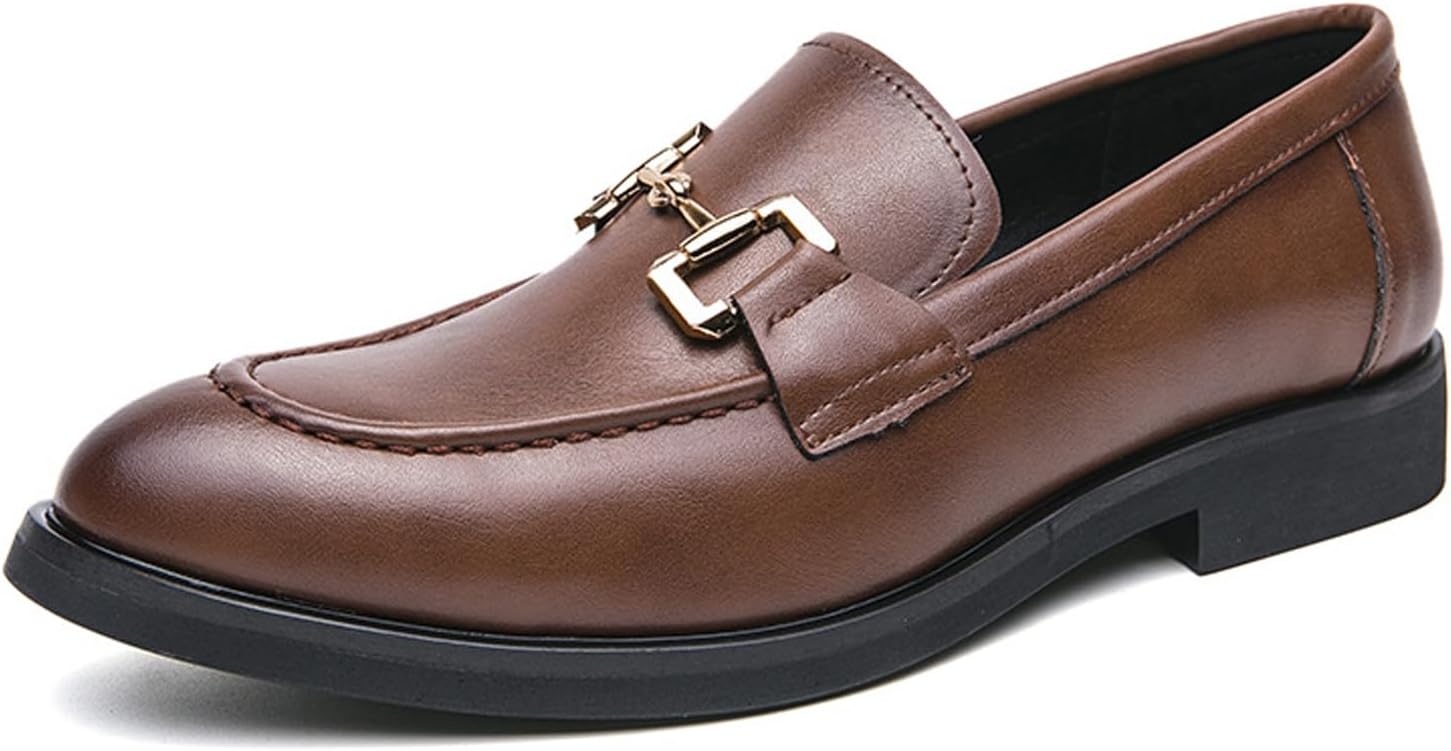 Мужские лоферы FIFILAPIN из искусственной кожи с квадратным каблуком, деловые, ретро с заостренным носком и массивным каблуком, нескользящие, на удобной подошве, формальные туфли для офиса, работы и вечерних мероприятий, коричневый
Мужские лоферы FIFILAPIN из искусственной кожи с квадратным каблуком, деловые, ретро с заостренным носком и массивным каблуком, нескользящие, на удобной подошве, формальные туфли для офиса, работы и вечерних мероприятий, коричневый