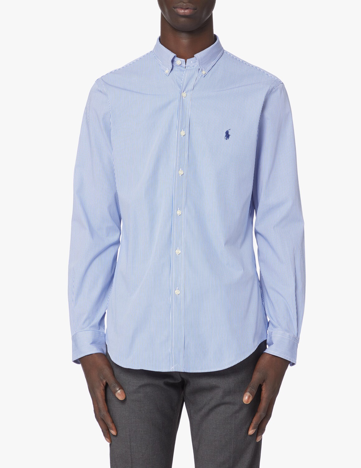 Спортивная рубашка из бистряка Ralph Lauren, цвет Blue/White Hairline Strip
Спортивная рубашка из бистряка Ralph Lauren, цвет Blue/White Hairline Strip