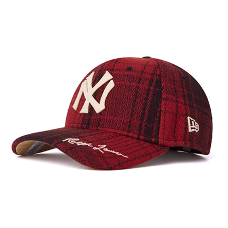 New Era Красная унисекс бейсболка из овечьей шерсти, Red 
New Era Красная унисекс бейсболка из овечьей шерсти, Red