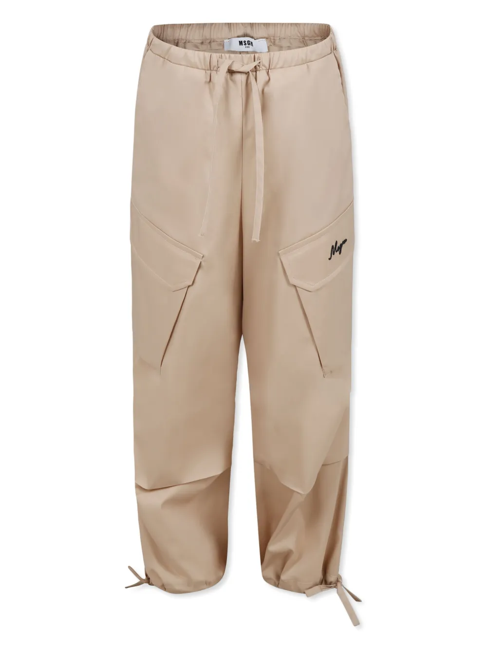 Брюки с вышитым логотипом MSGM Kids, нейтральный
Брюки с вышитым логотипом MSGM Kids, нейтральный
