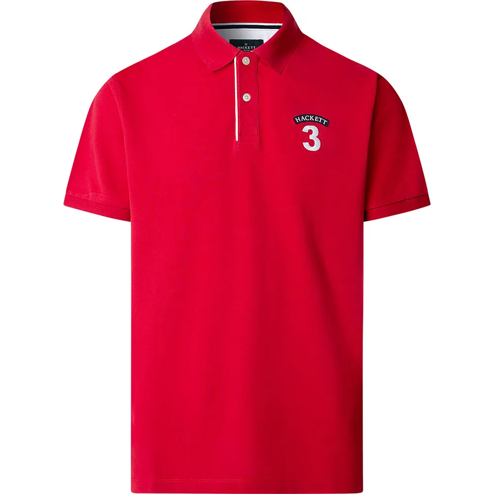 Поло с коротким рукавом Hackett Heritage NBR, красный
Поло с коротким рукавом Hackett Heritage NBR, красный