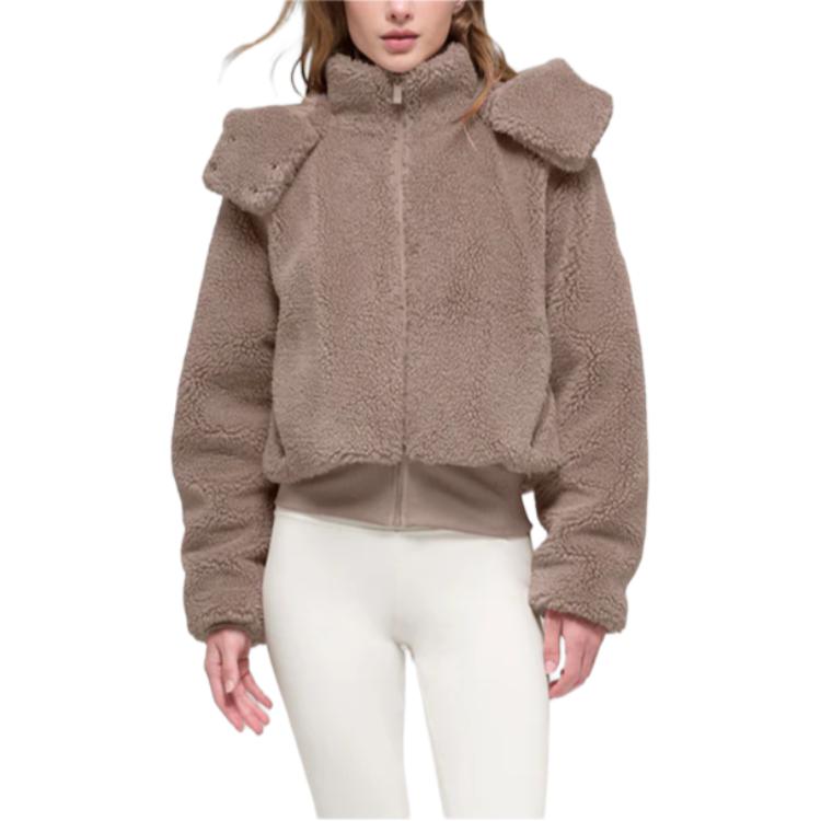 Пальто с бархатистой текстурой Women's Alo Yoga, коричневый
Пальто с бархатистой текстурой Women's Alo Yoga, коричневый