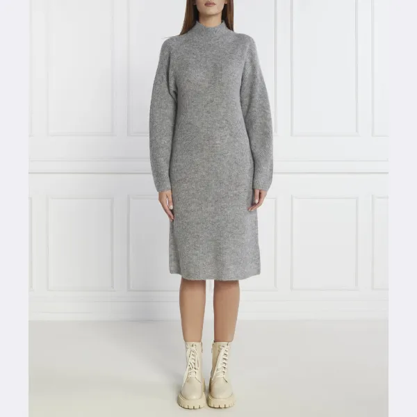 C_Fagdasa платье с добавлением шерсти Boss, серый
C_Fagdasa платье с добавлением шерсти Boss, серый