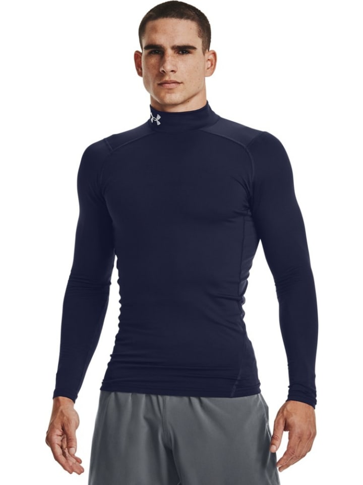 Under Armour Футболка с длинными рукавами «ColdGear Compression Mock» синего цвета
Under Armour Футболка с длинными рукавами «ColdGear Compression Mock» синего цвета