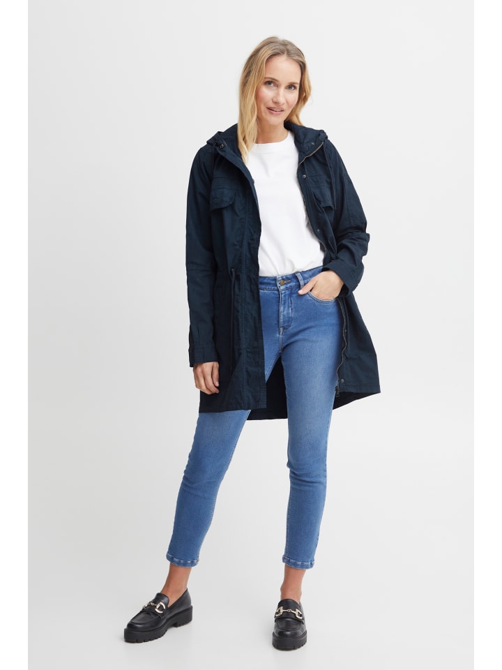 Fransa Пиджак FRHarlow прямого кроя темно-синего цвета
Fransa Пиджак FRHarlow прямого кроя темно-синего цвета