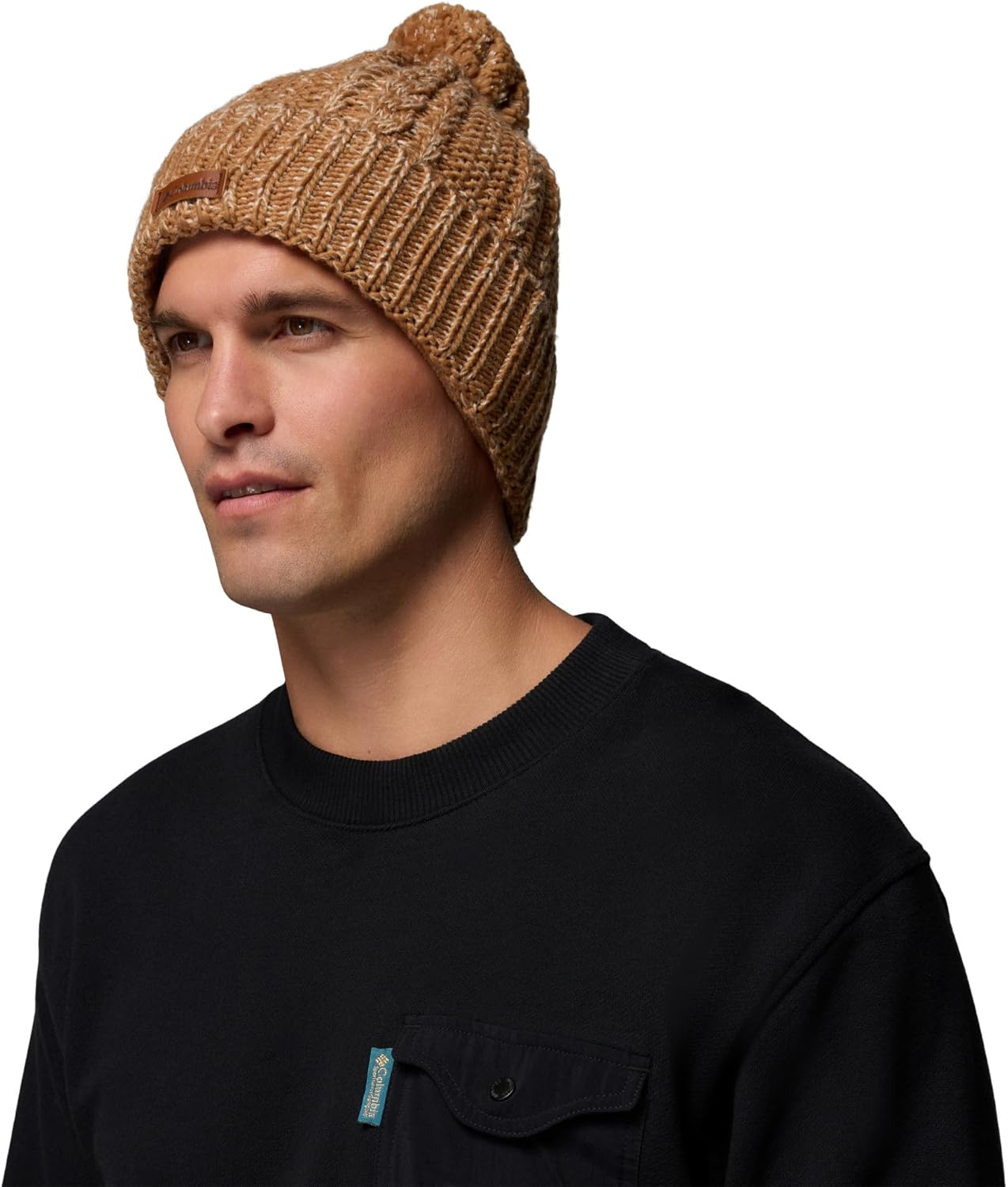 Columbia Unisex-Adult Cozy Ridge Beanie, Camel Brown/Dark Stone Marled
Columbia Unisex-Adult Cozy Ridge Beanie, Camel Brown/Dark Stone Marled
