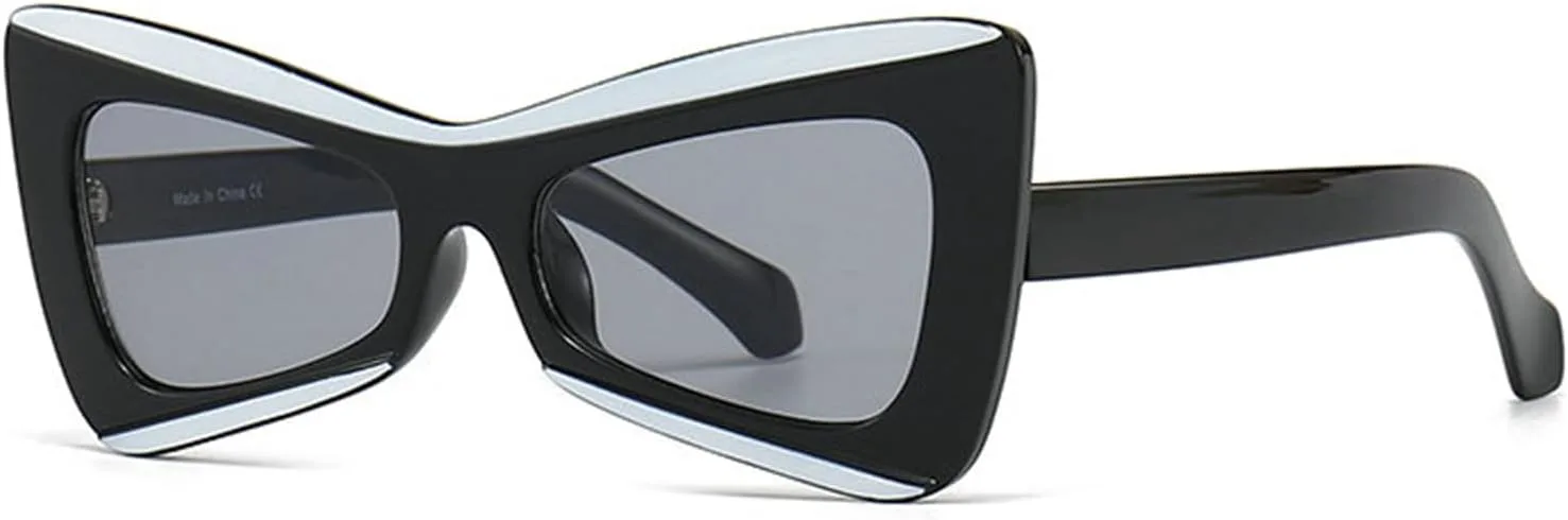 Willochra Sexy Trends Солнцезащитные очки «кошачий глаз» для женщин и мужчин в стиле панк Y2K, солнцезащитные очки, женские роскошные очки «кошачий глаз» UV400, Black
Willochra Sexy Trends Солнцезащитные очки «кошачий глаз» для женщин и мужчин в стиле панк Y2K, солнцезащитные очки, женские роскошные очки «кошачий глаз» UV400, Black