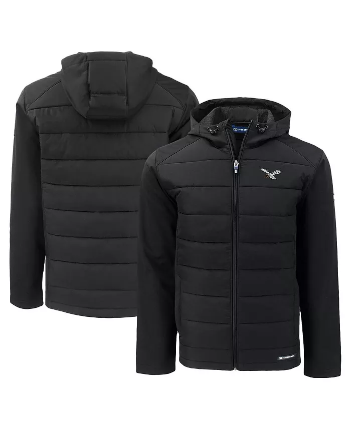 Мужская черная толстовка-куртка Philadelphia Eagles Throwback Evoke Hybrid Eco Softshell на молнии Cutter & Buck
Мужская черная толстовка-куртка Philadelphia Eagles Throwback Evoke Hybrid Eco Softshell на молнии Cutter & Buck