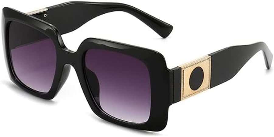 Женские солнцезащитные очки с защитой от УФ-излучения, квадратной оправой с металлическими шарнирами (черная оправа с двойными серыми вкраплениями) Angelastore, Black Frame Black Gray Flakes
Женские солнцезащитные очки с защитой от УФ-излучения, квадратной оправой с металлическими шарнирами (черная оправа с двойными серыми вкраплениями) Angelastore, Black Frame Black Gray Flakes