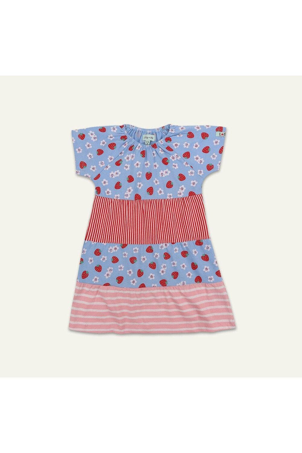 Платье в клубничную и красную полоску Lilly + Sid, мультиколор
Платье в клубничную и красную полоску Lilly + Sid, мультиколор