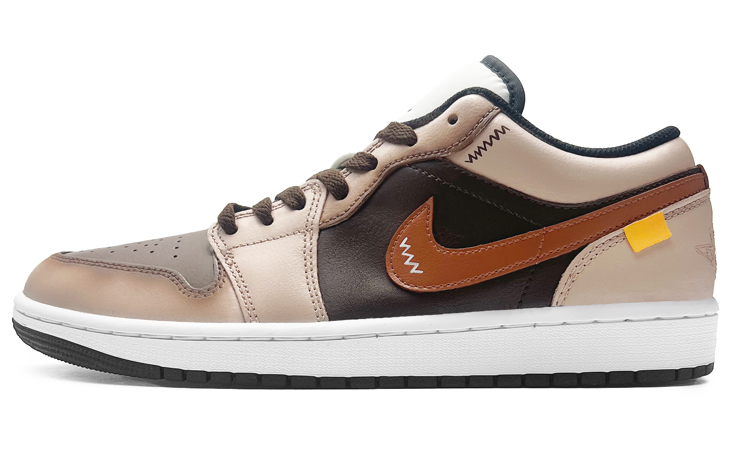 Jordan Износостойкие, нескользящие, винтажные баскетбольные кроссовки Air 1 с низким верхом, мужские, бежевого цвета
Jordan Износостойкие, нескользящие, винтажные баскетбольные кроссовки Air 1 с низким верхом, мужские, бежевого цвета