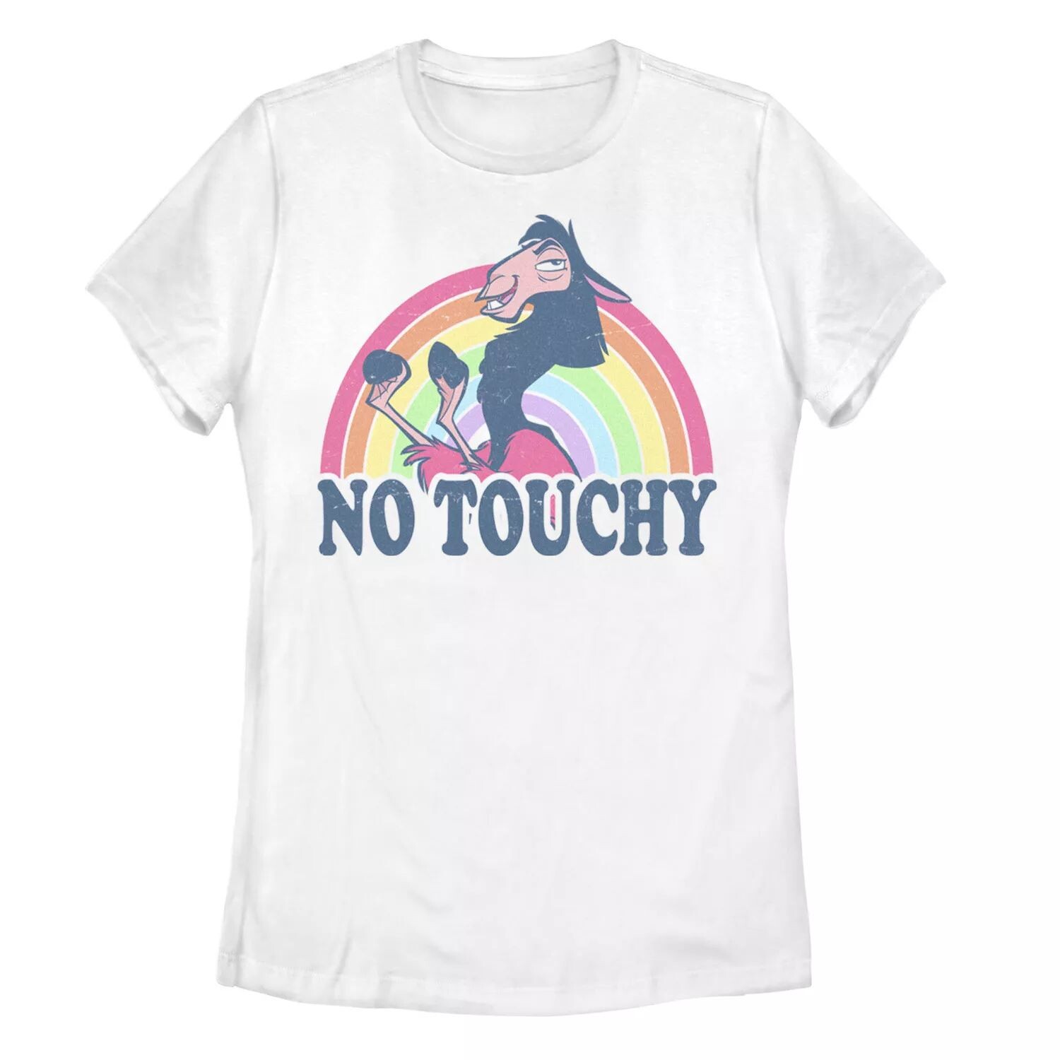 Детская футболка Disney's The Emperor's New Groove Kuzco Rainbow No Touchy Licensed Character
Детская футболка Disney's The Emperor's New Groove Kuzco Rainbow No Touchy Licensed Character