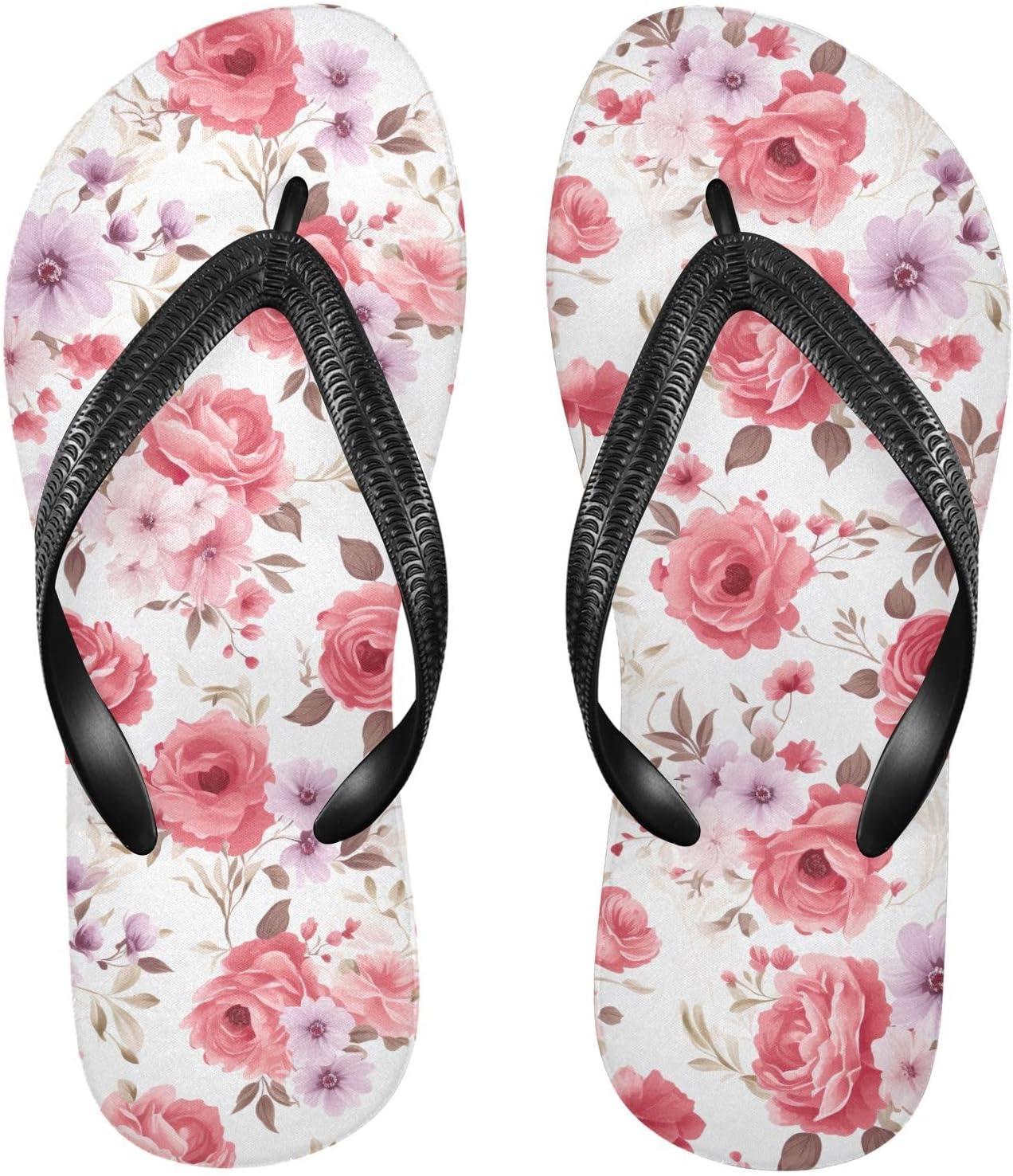 SPRIPORT Винтажные розово-фиолетовые пионовые тонкие шлепанцы для женщин и мужчин, удобные повседневные сандалии-вьетнамки с амортизирующей подошвой, нескользящей резиновой подошвой, для ванной, душа, пляжа и летней прогулки
SPRIPORT Винтажные розово-фиолетовые пионовые тонкие шлепанцы для женщин и мужчин, удобные повседневные сандалии-вьетнамки с амортизирующей подошвой, нескользящей резиновой подошвой, для ванной, душа, пляжа и летней прогулки