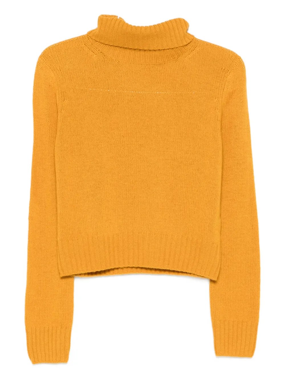 Кашемировый свитер с высоким воротником Beyou, оранжевый
Кашемировый свитер с высоким воротником Beyou, оранжевый