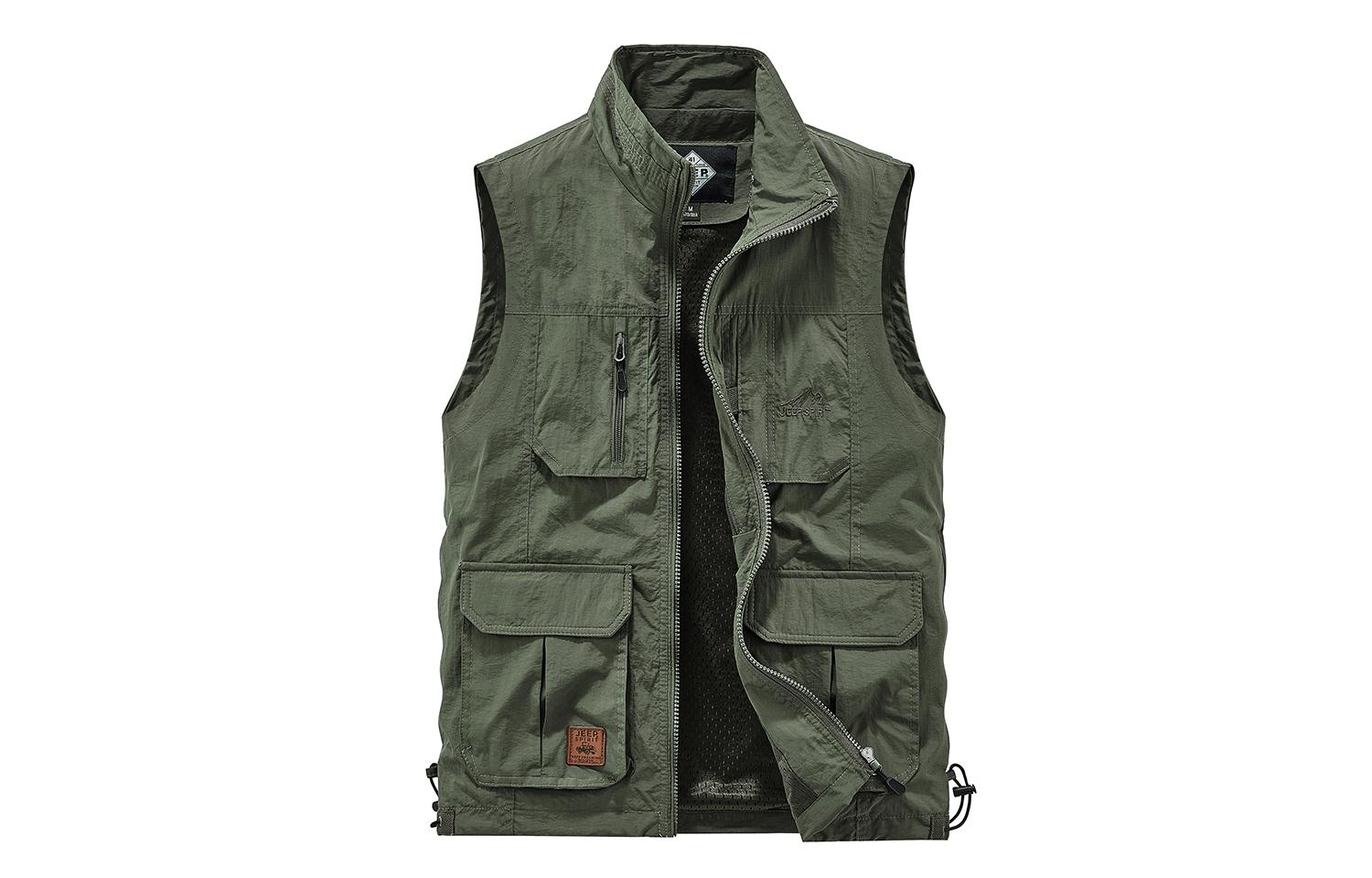 JEEP SPIRIT Мужская жилетка, Army Green
JEEP SPIRIT Мужская жилетка, Army Green