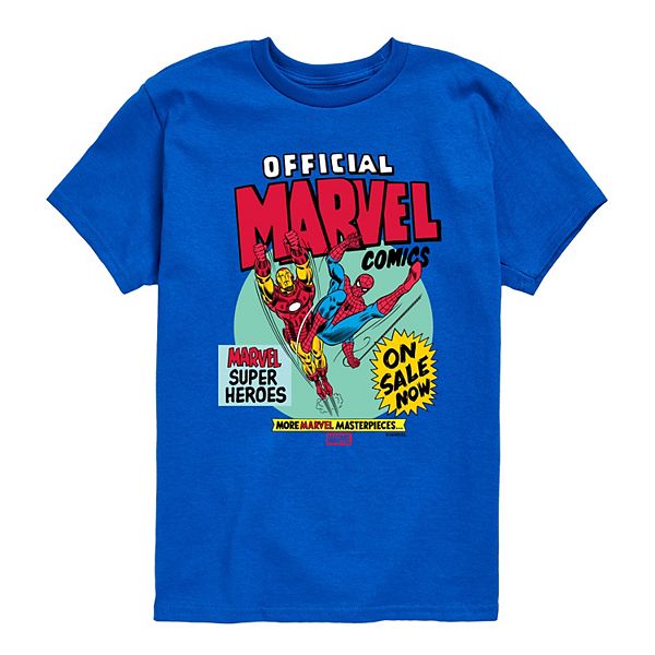 Футболка с комиксами для мальчиков 8-20 лет Marvel, Royal Blue
Футболка с комиксами для мальчиков 8-20 лет Marvel, Royal Blue