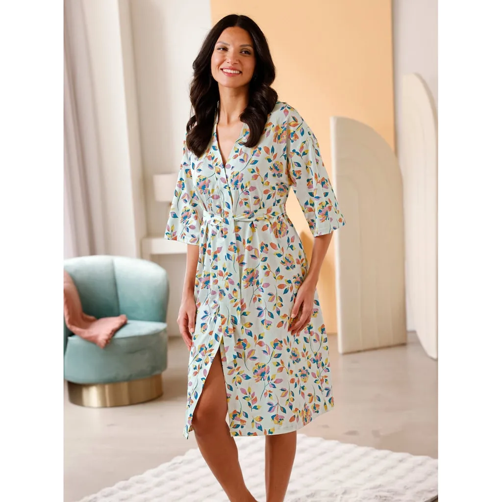 Халат No brand, Zartmint-bedruckt
Халат No brand, Zartmint-bedruckt