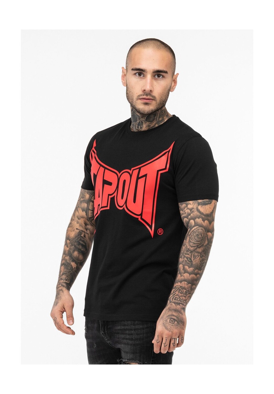 Мужская футболка обычного кроя LOGO TEE TAPOUT, черно-красный
Мужская футболка обычного кроя LOGO TEE TAPOUT, черно-красный