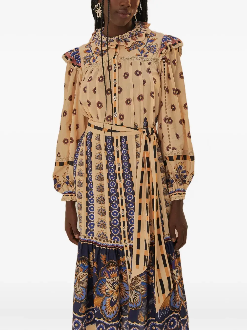 Платье Ainika с цветочным принтом FARM Rio, нейтральный
Платье Ainika с цветочным принтом FARM Rio, нейтральный