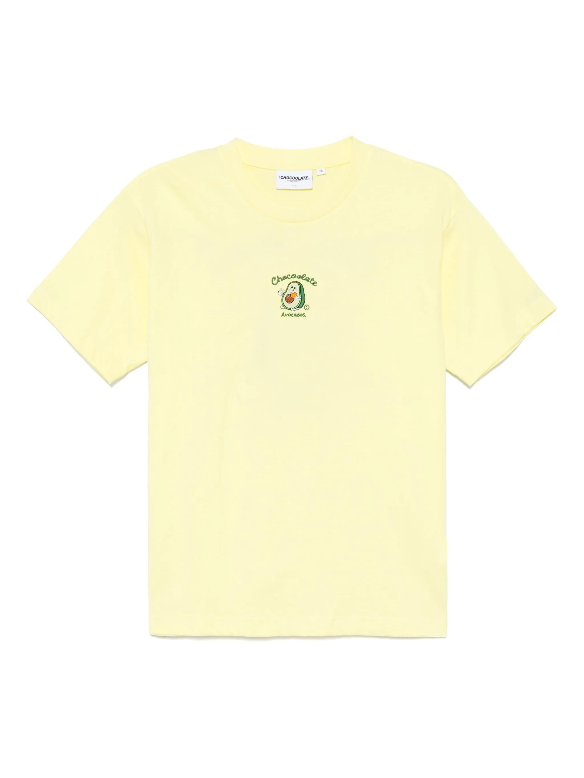 Футболка с вышитым логотипом Chocoolate, желтый
Футболка с вышитым логотипом Chocoolate, желтый