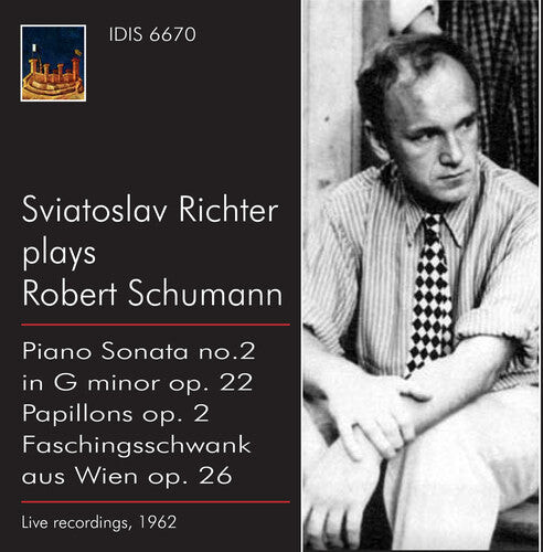 CD диск Schumann / Richter: Sviatoslav Richter Plays Robert
CD диск Schumann / Richter: Sviatoslav Richter Plays Robert