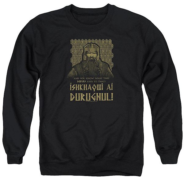 Толстовка Lord of the rings ishkhaqwi durugnul adult Licensed Character
Толстовка Lord of the rings ishkhaqwi durugnul adult Licensed Character
