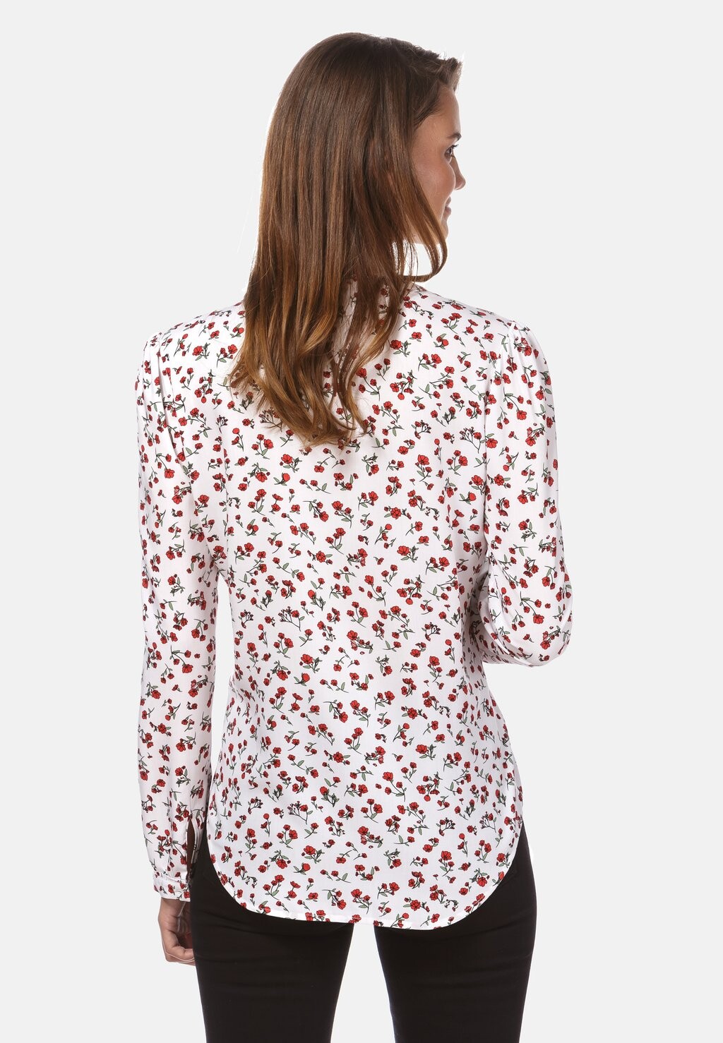 Блузка Leicht Tailliert Vincenzo Boretti, красный
Блузка Leicht Tailliert Vincenzo Boretti, красный