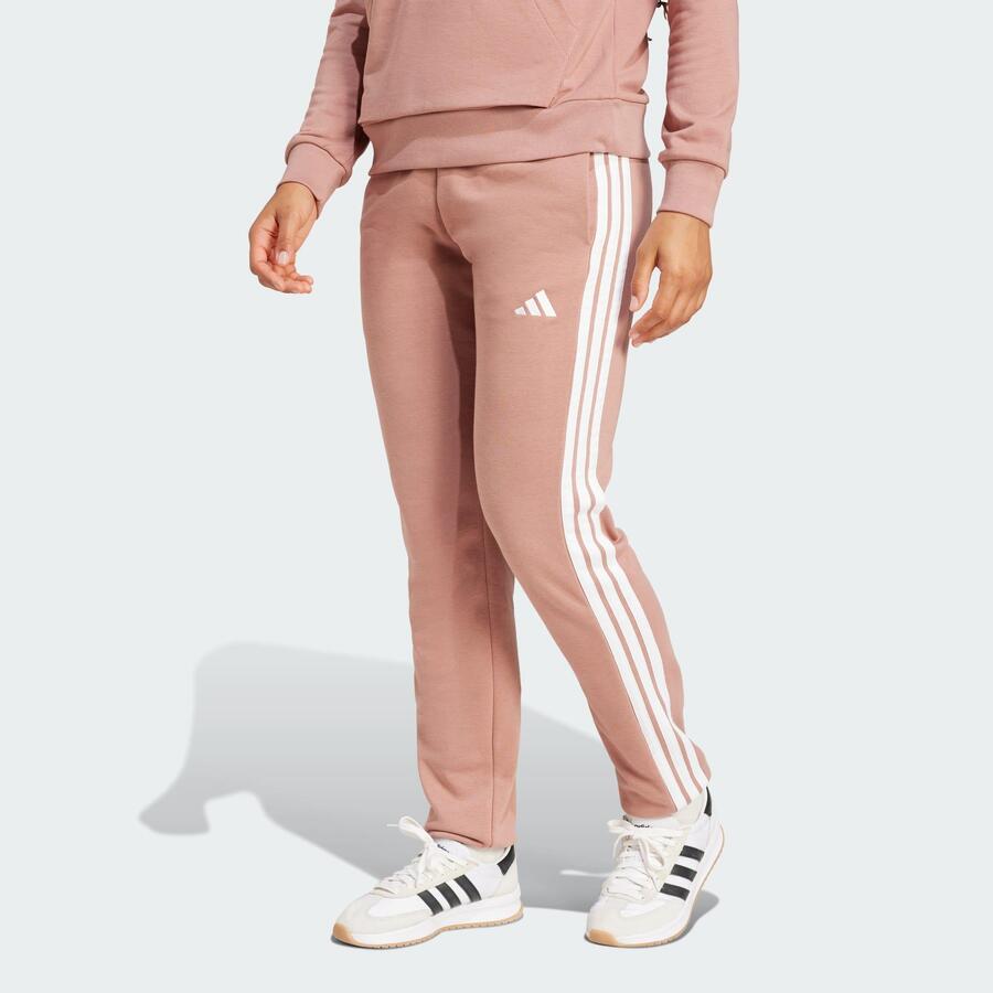 ADIDAS Брюки Essentials с тремя полосками и манжетами из французского трикотажа
ADIDAS Брюки Essentials с тремя полосками и манжетами из французского трикотажа