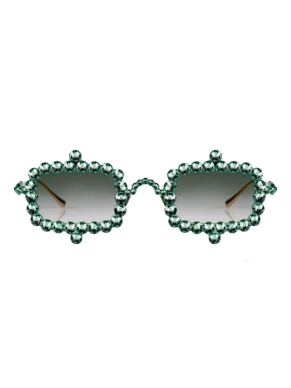 Украшенные кристаллами солнцезащитные очки Mirage Anna-Karin Karlsson, зеленый
Украшенные кристаллами солнцезащитные очки Mirage Anna-Karin Karlsson, зеленый