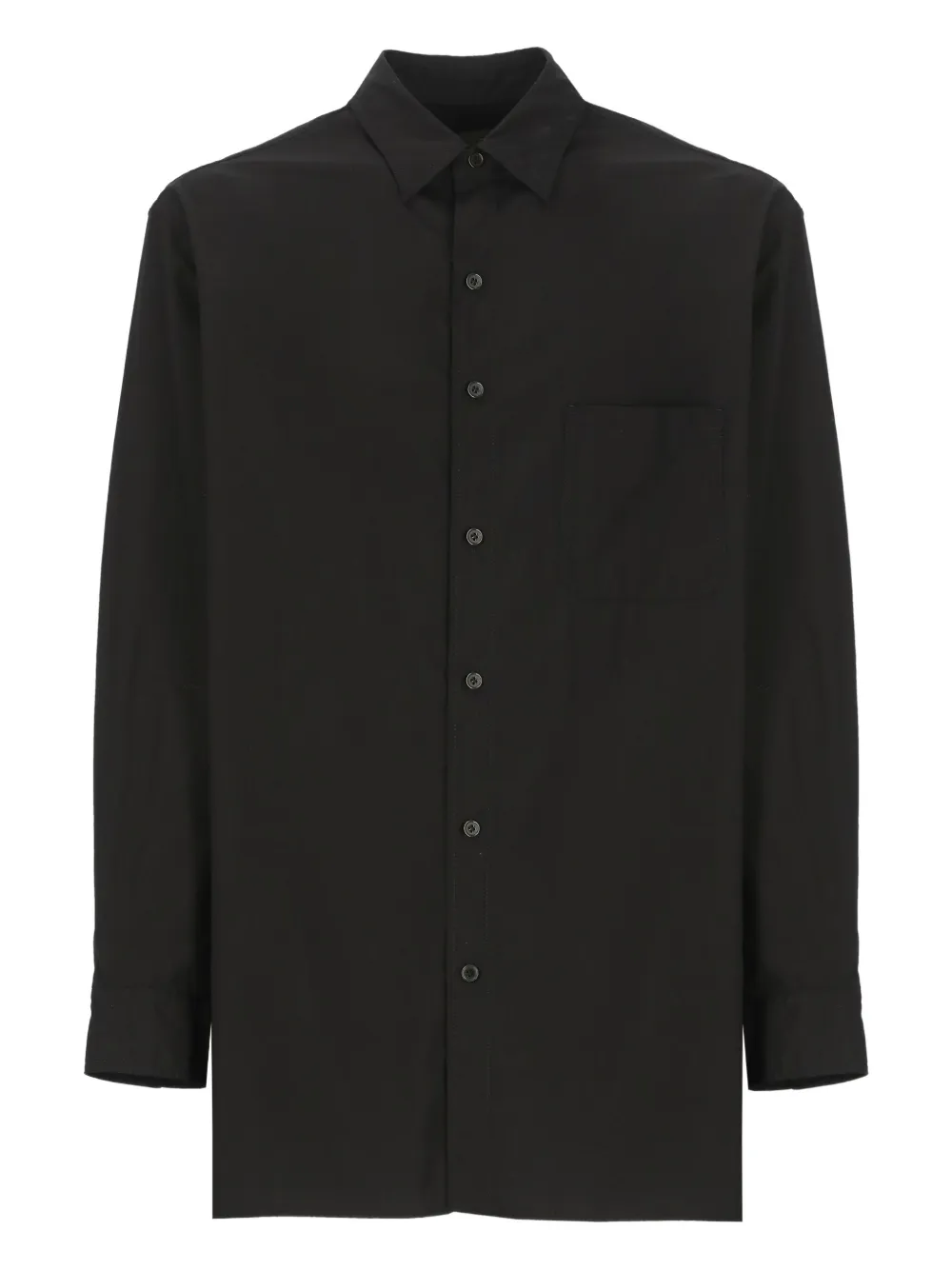 Рубашка с длинными рукавами и карманами Yohji Yamamoto, черный
Рубашка с длинными рукавами и карманами Yohji Yamamoto, черный