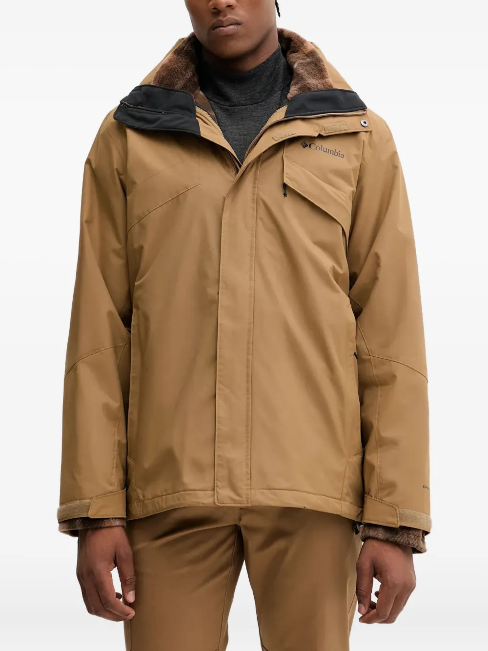 Двусторонняя куртка с капюшоном на молнии Columbia, бежевый
Двусторонняя куртка с капюшоном на молнии Columbia, бежевый