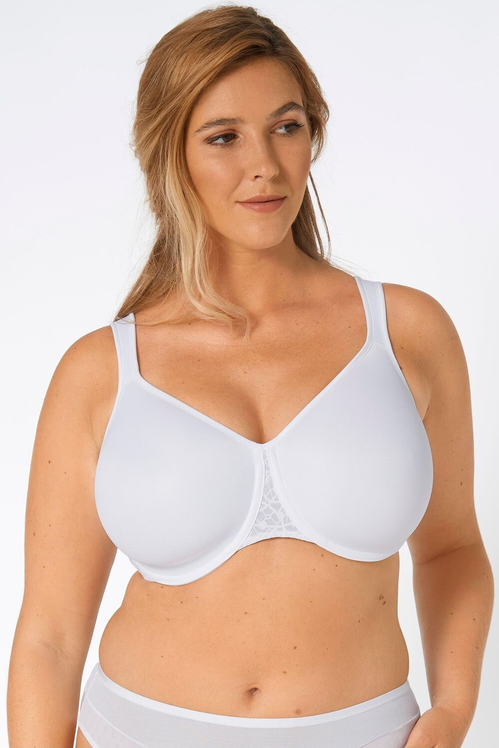 Комфортный минималистичный бюстгальтер Triumph, белый
Комфортный минималистичный бюстгальтер Triumph, белый