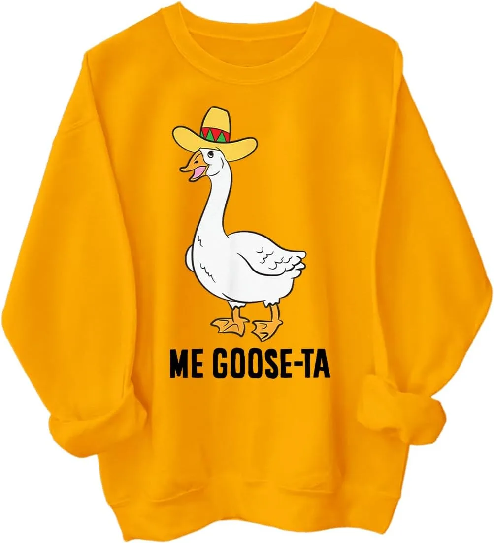 Толстовка Me Goose Ta с длинным рукавом и капюшоном, графический принт Me Gusta
Толстовка Me Goose Ta с длинным рукавом и капюшоном, графический принт Me Gusta