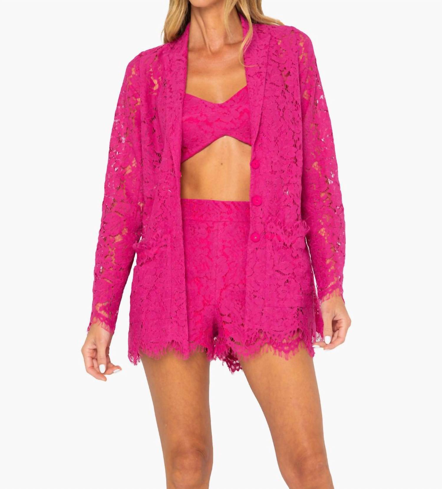 Шорты Emery цвета фуксии JBQ, фуксия
Шорты Emery цвета фуксии JBQ, фуксия