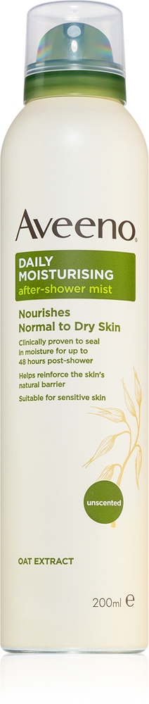 Ежедневный увлажняющий спрей после душа Aveeno, 200 мл
Ежедневный увлажняющий спрей после душа Aveeno, 200 мл