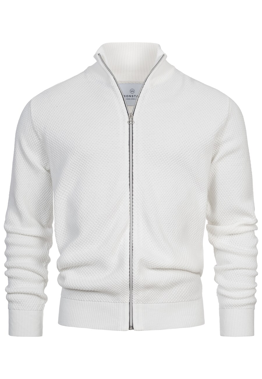 Вязаный кардиган Kronstadt Erik, белый
Вязаный кардиган Kronstadt Erik, белый