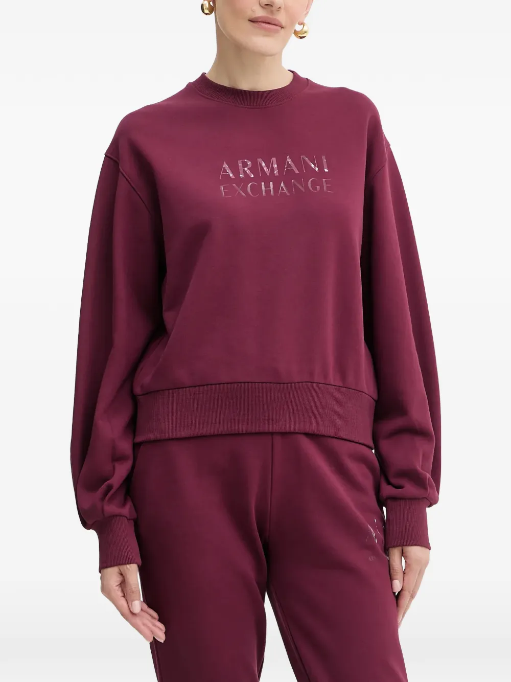 Толстовка с круглым вырезом и логотипом Armani Exchange, красный
Толстовка с круглым вырезом и логотипом Armani Exchange, красный