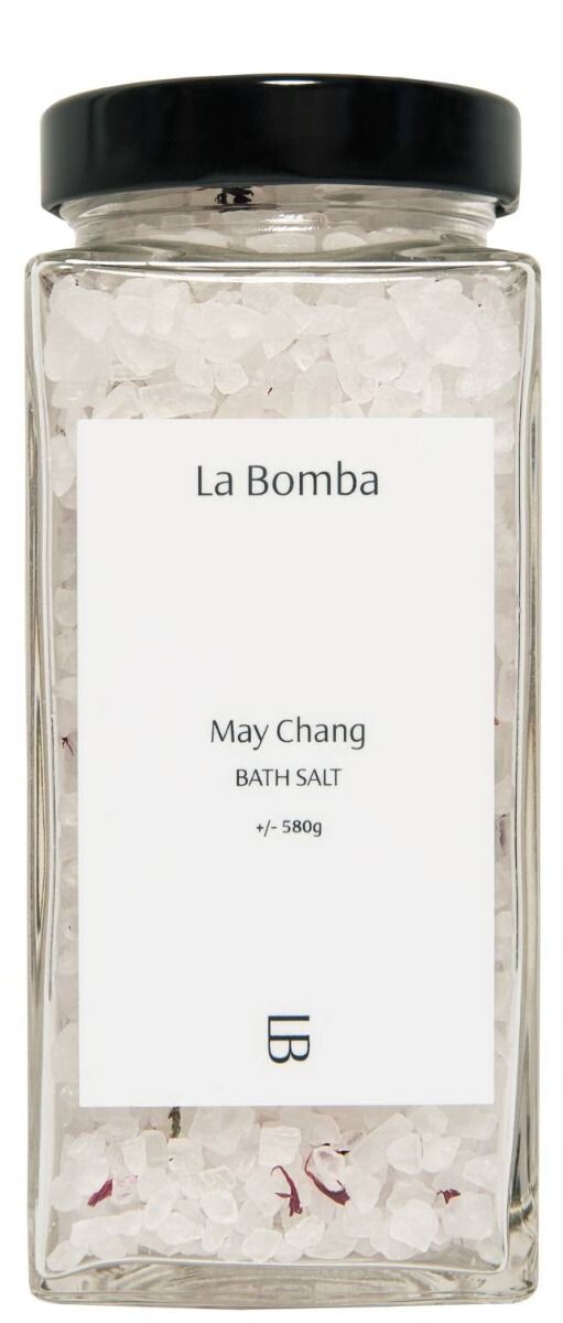 Соль для ванны La Bomba May Chang, 580 g
Соль для ванны La Bomba May Chang, 580 g
