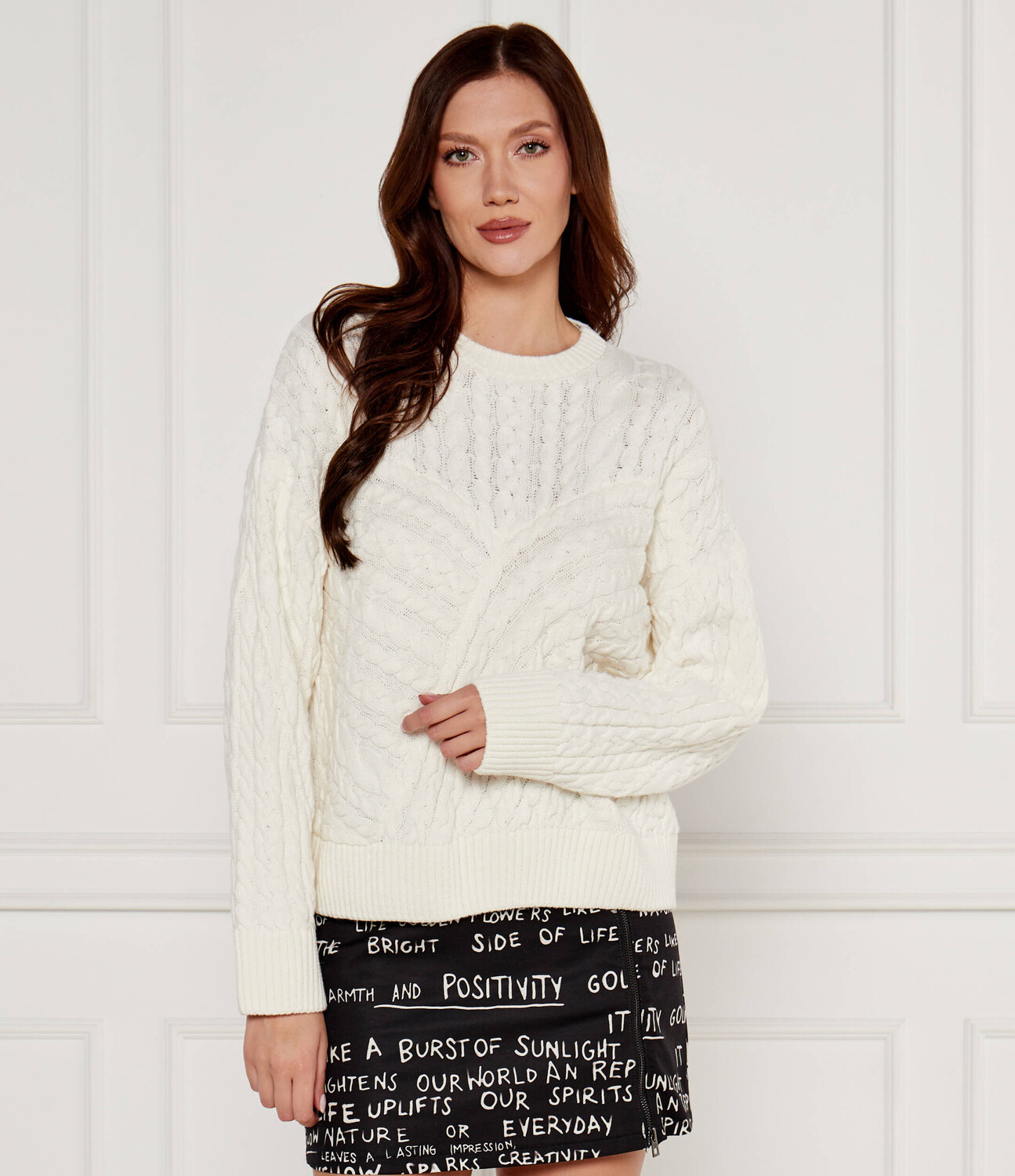 Свитер Desigual EXETER Regular Fit, экрю
Свитер Desigual EXETER Regular Fit, экрю