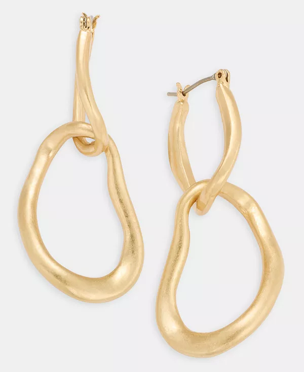 Двойные серьги-подвески со скульптурными звеньями, эксклюзив от Macy's Style & Co, gold
Двойные серьги-подвески со скульптурными звеньями, эксклюзив от Macy's Style & Co, gold