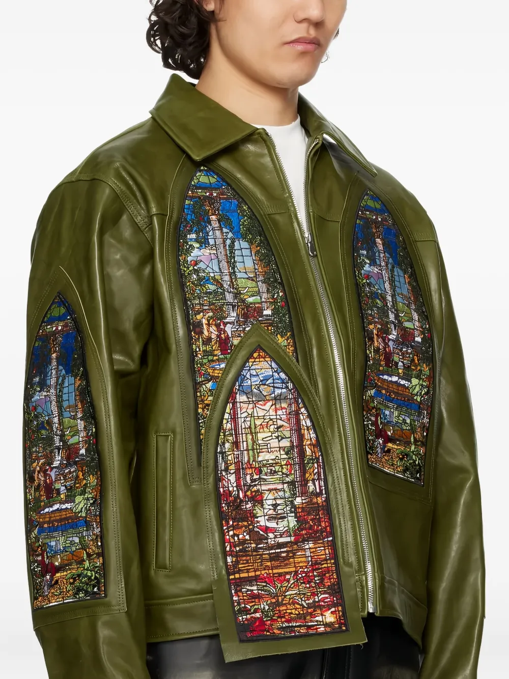 Кожаная куртка Eden Who Decides War, зеленый
Кожаная куртка Eden Who Decides War, зеленый