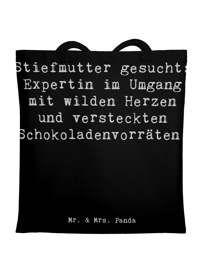 Сумка для переноски Mr & Mrs Panda Stiefmutter Expertin, черный
Сумка для переноски Mr & Mrs Panda Stiefmutter Expertin, черный