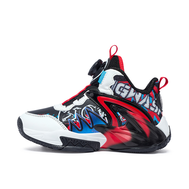 Детские низкие баскетбольные кроссовки Big Wasp, черный красный
Детские низкие баскетбольные кроссовки Big Wasp, черный красный