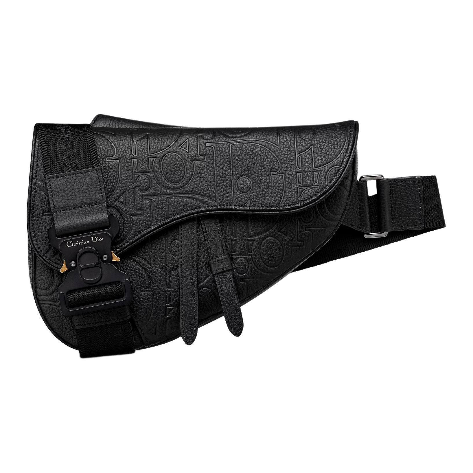DIOR Кожаная седельная сумка через плечо мужская черная
DIOR Кожаная седельная сумка через плечо мужская черная