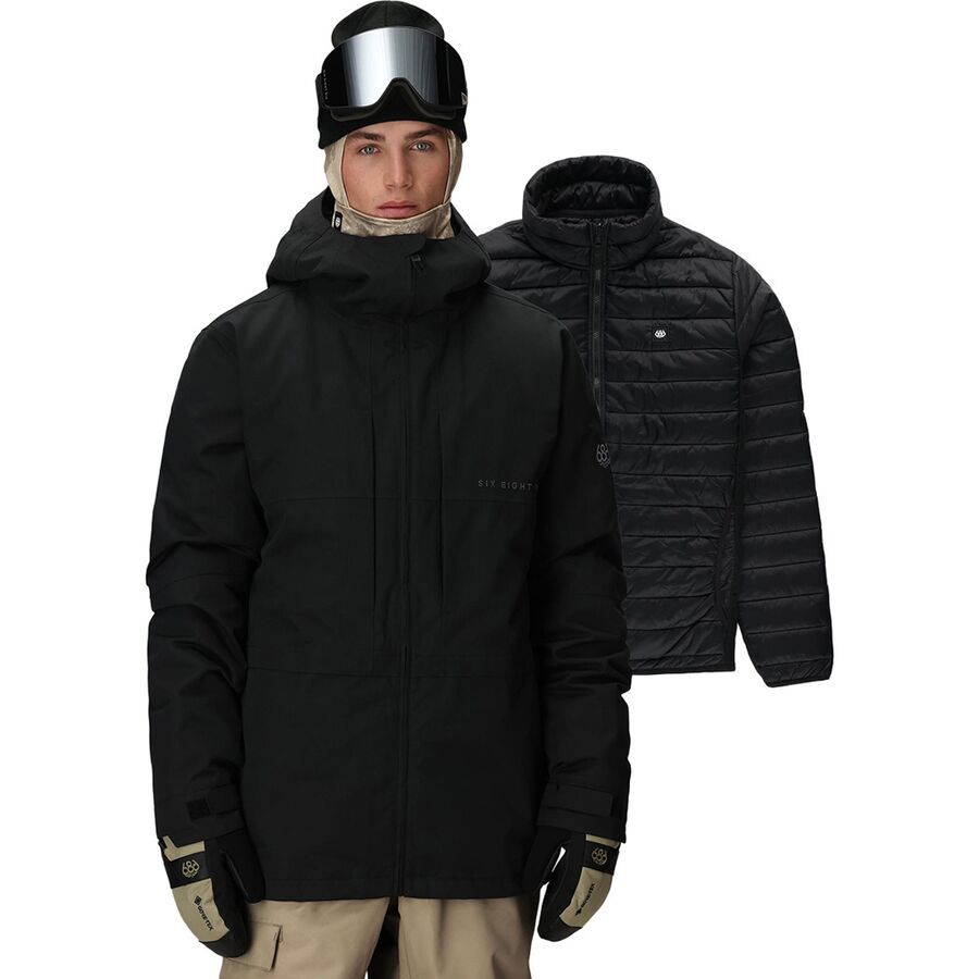 Куртка 686 Smarty 3-in-1 Form 686, Black
Куртка 686 Smarty 3-in-1 Form 686, Black