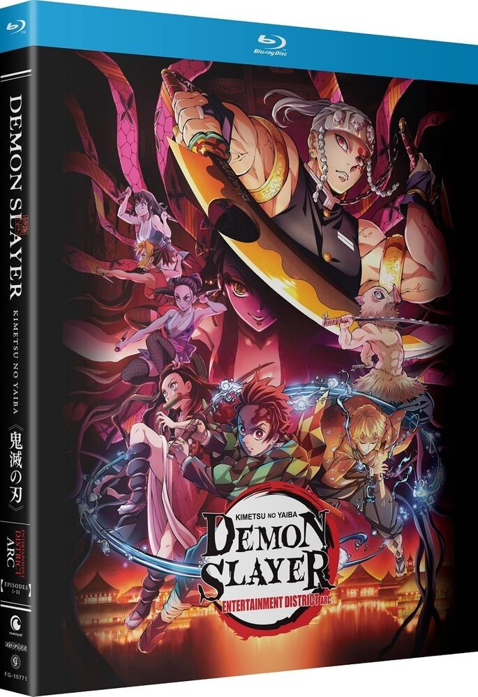 Диск Blu-ray Demon Slayer: Kimetsu No Yaiba
Диск Blu-ray Demon Slayer: Kimetsu No Yaiba
