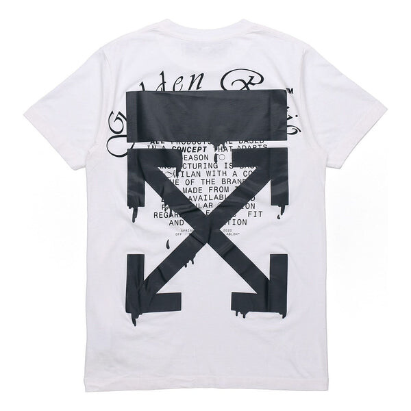 Футболка dripping arrows short sleeve slim Off-White, белый
Футболка dripping arrows short sleeve slim Off-White, белый